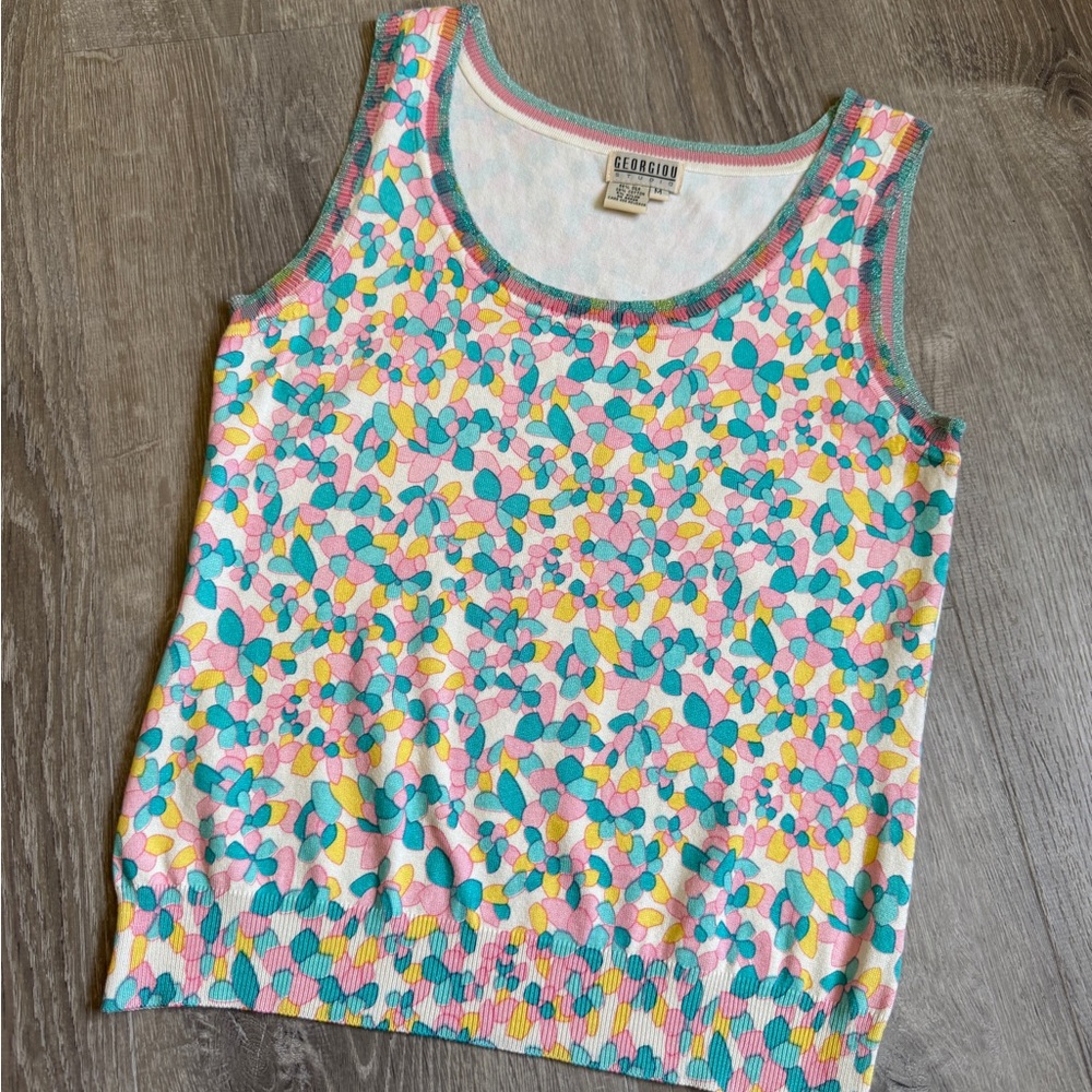 VTG Georgiou Studio sleeveless top-Size M